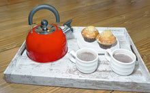Load image into Gallery viewer, 1.8 Liter Whistling Tea Kettle, Red Stainless Steel