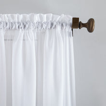 Load image into Gallery viewer, Marjorie Sheer Voile Curtain Panel