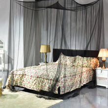 Load image into Gallery viewer, 4 Corner Post Bed Canopy Mosquito Net Full Queen King Size Netting Bedding Black